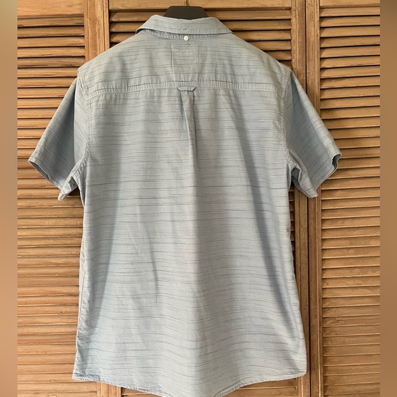 Rip Curl Double Pocket Light Blue Button Down Casual Shirt Size Large - Picture 4 of 9
